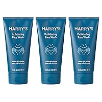 Harry's Face Wash - Face Cleanser for Men, 5.1 Fl Oz (Pack of 3) Package may vary
