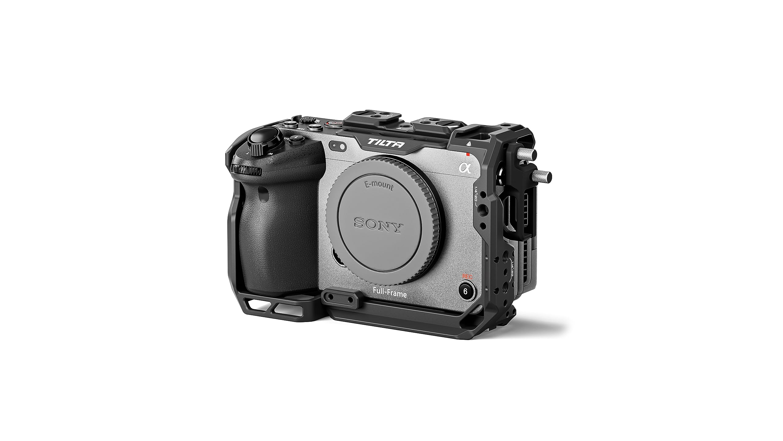 Tilta Full Camera Cage Compatible with Sony FX3/FX30 V2 | Mount Accessories | Cable CLAMP | Modular Design | ARCA Ready | TA-T16-FCC (Black)