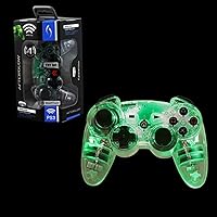 Afterglow Wireless Controller, Green - PlayStation 3