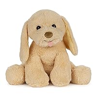Baby My Pet Puddles Animated Plush, Premium Stuffed Animal Barking Plush Puppy Dog for Ages 1 and Up, Yellow, 12”