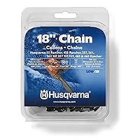 Husqvarna H-80 Chainsaw Chain, 18 inch, Orange/Gray