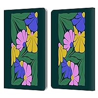 Head Case Designs Officially Licensed Ayeyokp Summer Foliage Flowers Matisse Plants and Flowers Leather Book Wallet Case Cover Compatible with Kindle Paperwhite 1/2 / 3