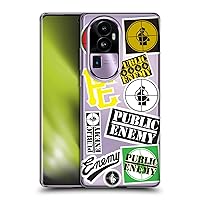 Officially Licensed Public Enemy Collage Graphics Soft Gel Case Compatible with Oppo Reno10 Pro+