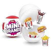 KFC® Series 1 Mystery Capsule by ZURU Real Miniature KFC® Brand Collectible Toy, Capsules of 5 Mystery Miniature KFC® for Girls, Teens, Adults and Collectors