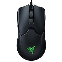Viper 8KHz Ultralight Ambidextrous Wired Gaming Mouse: Fastest Gaming Switches - 20K DPI Optical Sensor - Chroma RGB Lighting - 8 Programmable Buttons - 8000Hz HyperPolling - Classic Black