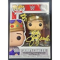 King Jerry Lawler Signed Autographed WWE Wrestling Funko Pop 97 JSA WIT779206 - Autographed Wrestling Cards