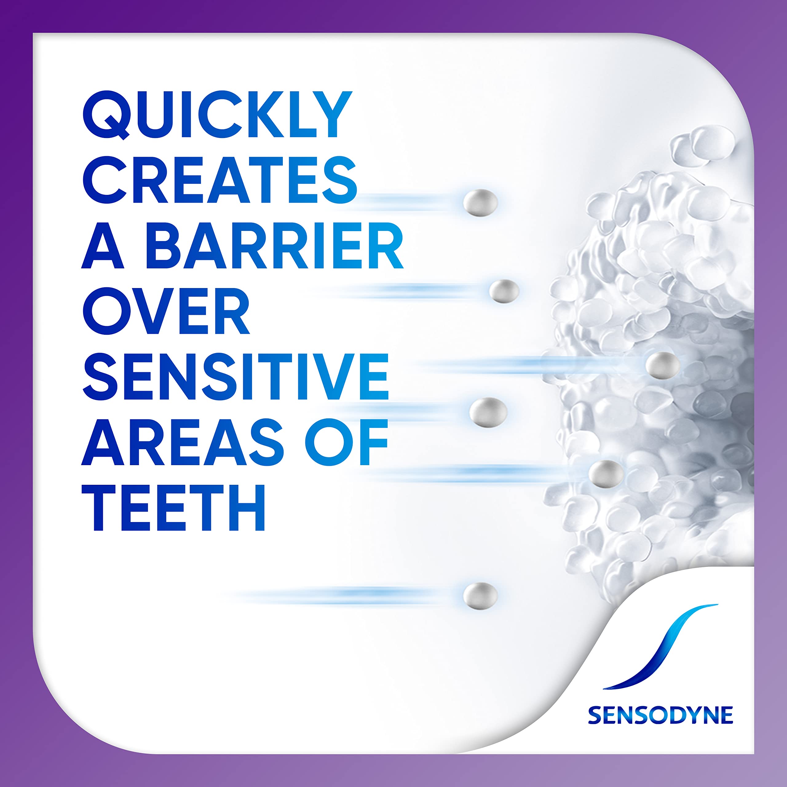 Sensodyne Rapid Relief Sensitive Toothpaste, Cavity Prevention and Sensitive Teeth Treatment - 3.4 Ounces