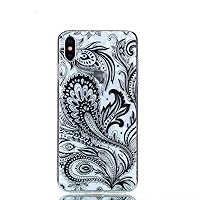 Soft TPU Case for Apple iPhone Xs MAX, Slim & Light Weight, Phoenix Tail Printed on Clear Cover