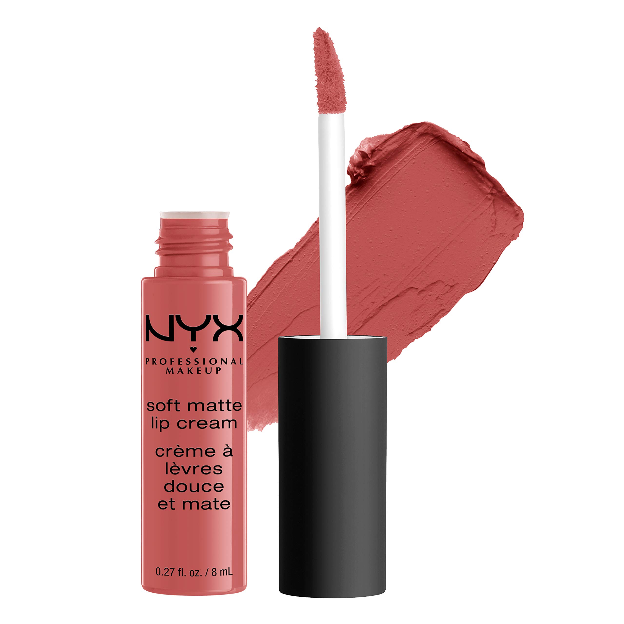 Mua Nyx Professional Makeup Soft Matte Lip Cream, Lightweight Liquid  Lipstick - Zurich (Matte Muted Rose) Trên Amazon Mỹ Chính Hãng 2023 | Fado