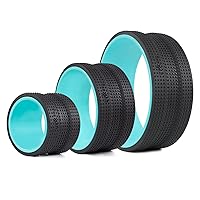 YES4ALL 500 Lbs Massage Trigger Points Spinal Wheel Foam Roller for Back, Hip, Leg, Neck Relieve, Deep Body Muscle Stretching, Yoga Posture Improving