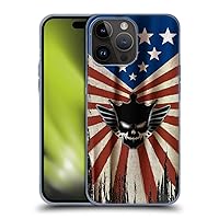 Head Case Designs Officially Licensed WWE Distressed Flag Cody Rhodes Soft Gel Case Compatible with Apple iPhone 15 Pro Max