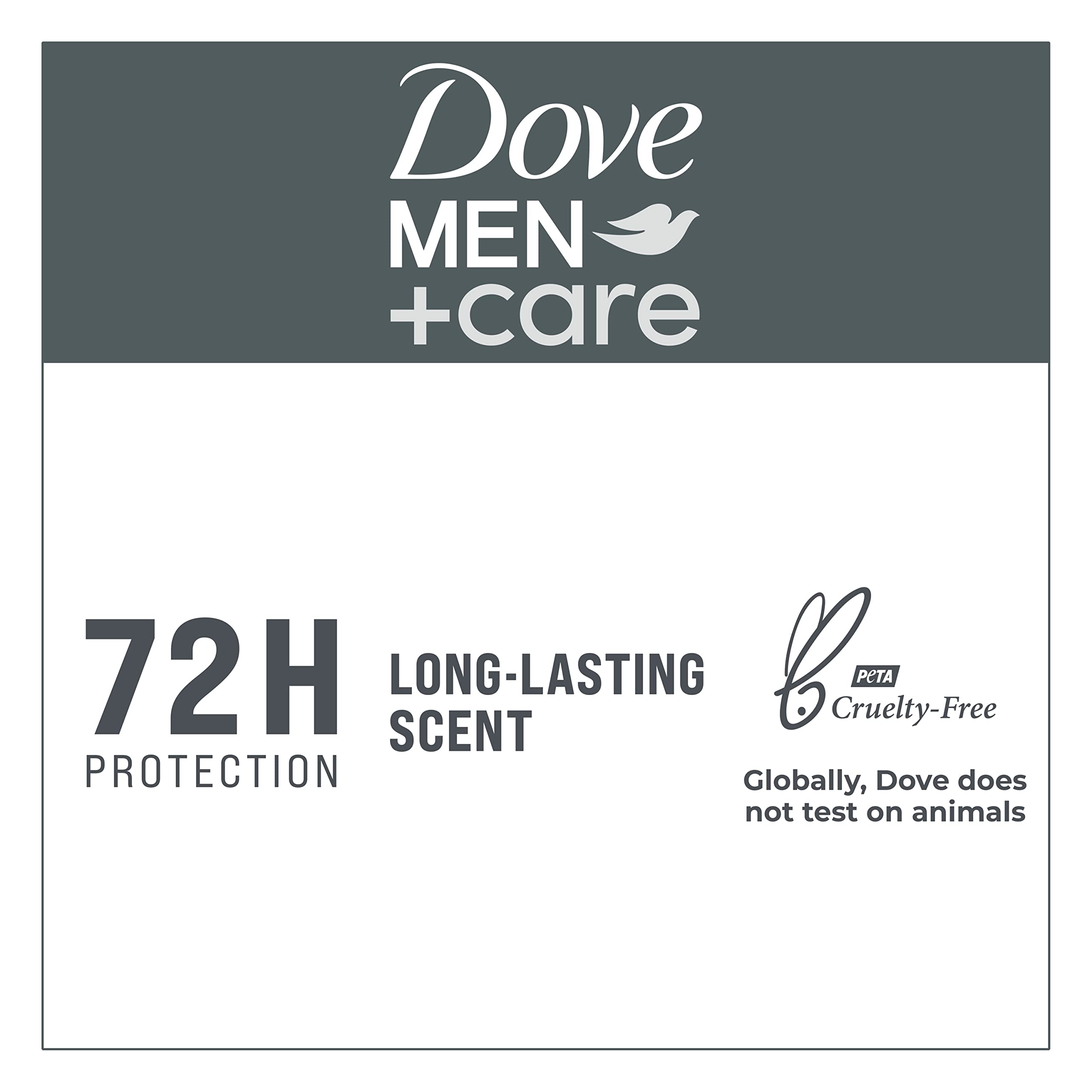 Dove Men+Care Deodorant Stick For Men Morning Fresco 3 Count Aluminum Free 72-Hour Odor Protection Mens Deodorant With Essential Oils & 1/4 Moisturizing Cream 3oz