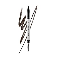 IT Cosmetics Brow Power Eyebrow Pencil, Universal Dark Brunette - Long-Lasting, Budge-Proof Formula - With Biotin - For Dark Brown to Black Hair Colors - 0.005 oz