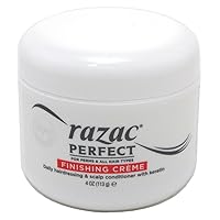 Perfect for Perms & All Hair Types Finishing Creme, Daily Hairdressing & Scalp Conditioner With Keratin, 4 oz (Pack of 2)