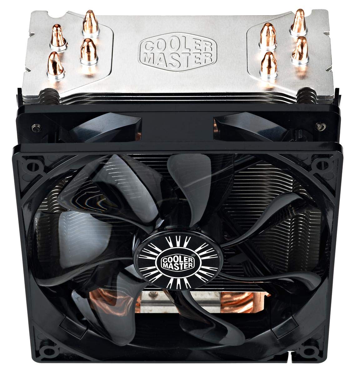 Cooler Master Hyper 212 Evo CPU Cooler (RR-212E-20PK-R2), 120mm PWM Fan, Aluminum Fins, 4 Copper Direct Contact Heat Pipes for AMD Ryzen/Intel