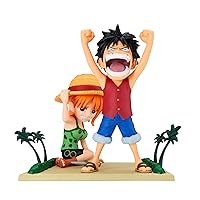 Banpresto - One Piece - Log Stories - Luffy & Nami, Bandai Spirits World Collectable Figure