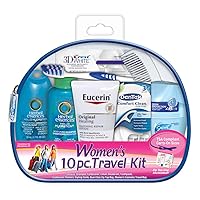 Convenience Kits Women’s Deluxe 10 PC Travel Kit (Pack of 6), Featuring Herbal Essence Hair Products