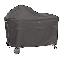 Classic Accessories Ravenna Water-Resistant 57 Inch Grill Center Cover for Weber Summit, Grill Cover, Grill Cover for Outdoor Grill, BBQ Cover