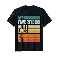 My Favorite Aunt Lives In Ohio Vintage T-Shirt