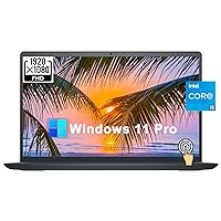 Dell Inspiron 15 3000 3520 Business Laptop Computer[Windows 11 Pro], 15.6'' FHD Touchscreen, 11th Gen Intel Quad-Core i5-1135G7, 16GB RAM, 1TB PCIe SSD, Numeric Keypad, Wi-Fi, Webcam, HDMI, Black