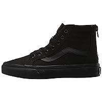 Vans Kids SK8 HI-Zip (POP Check) Shoes Black Black Size 6