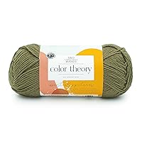 Lion Brand Yarn Two of Wands: Color Theory Yarn, Caper