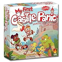 My First Castle Panic Game – Fantasy Strategy Board Games for Kids 4-6 & 6-8 – 1-4 Players, No Reading Needed, 20 Min. Cooperative Games for Preschoolers – Kids Board Games Ages 4-8