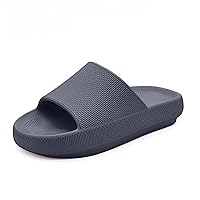 Cloud Slides for Women and Men Soft Pillow Slippers Anti-slip Quick Drying Lightweight Shower Shoes Comfy Thick Bottom Indoor Outdoor Sandals Summer Beach Slide
