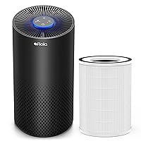 Air Purifier kilo and filter for kilo, 99.99% Effective for Home Smokers, 22db|True H13 HEPA Filter Air Cleaner Removing Allergies, Odor Dust and Pollen for Bedroom, With 7 Color Night Light