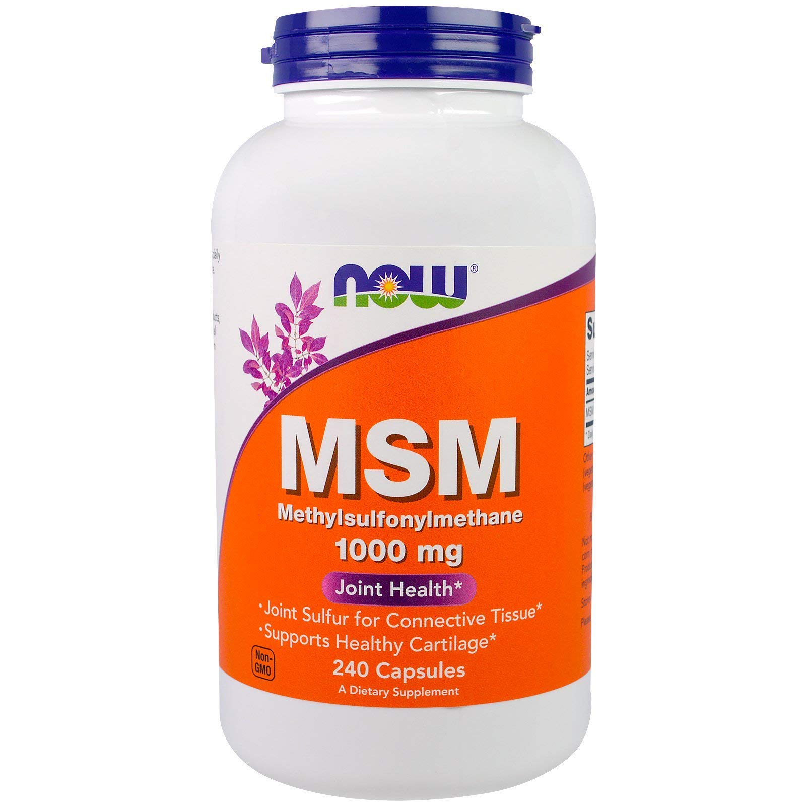 Now Foods M.S.M 1000mg, 240 caps (Multi-Pack)