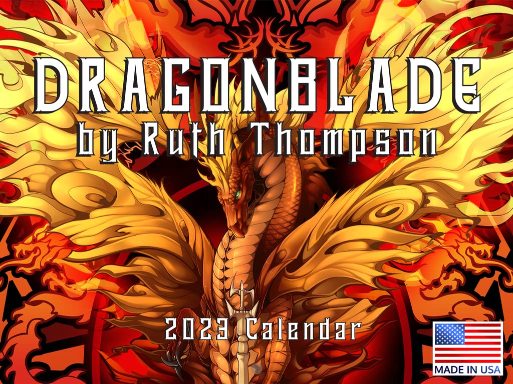 Mua Ruth Thompson Dragonblade Calendar 2023 Monthly Wall Hanging