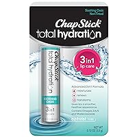 ChapStick Total Hydration Soothing Oasis Moisturizing Lip Balm Tube, Lip Balm for Lip Care - 0.12 Oz