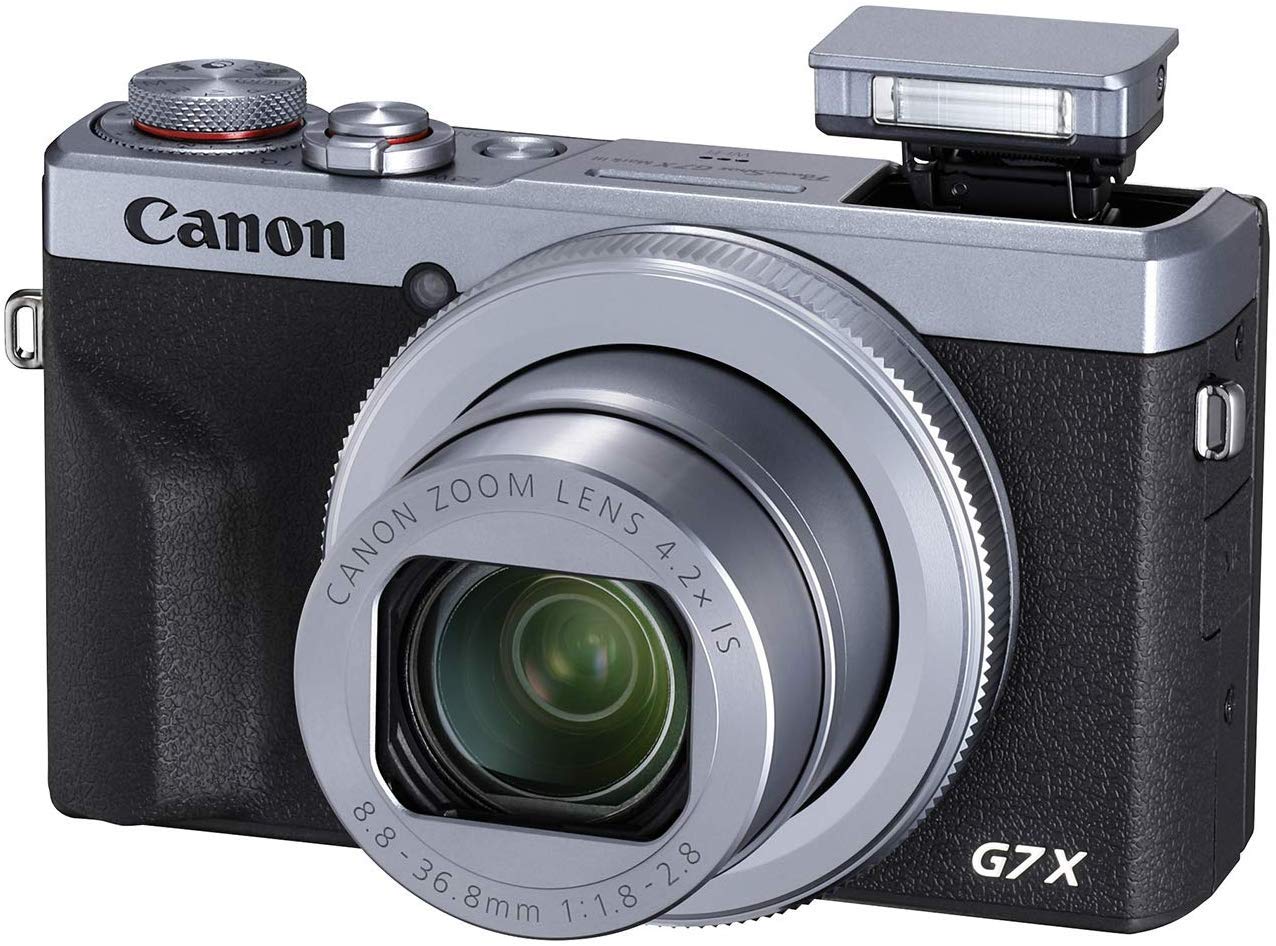 Canon PowerShot Digital Camera [G7 X Mark III] with Wi-Fi & NFC, LCD Screen and 4K Video - Silver