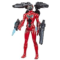 Marvel Studios' Black Panther Wakanda Forever Ironheart with Gear 12-Inch Action Figure, Titan Hero Series, Superhero Toys for Kids Ages 4 and up