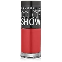 Maybelline New York Color Show Nail Lacquer, Keep Up The Flame, 0.23 Fluid Ounce Maybelline New York Color Show Nail Lacquer, Keep Up The Flame, 0.23 Fluid Ounce