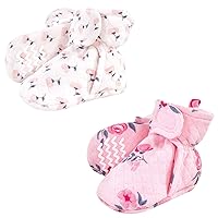 Hudson Baby Unisex-Baby Quilted Booties Winter Accessory Set