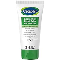 Cetaphil Cracked Skin Repair Balm, 3 oz, For Very Rough & Cracked, Sensitive Skin, Mother's Day Gifts, Protects, Soothes & Restores Deeper Cracks, Hypoallergenic, Fragrance Free, (Packaging May Vary)