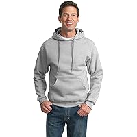 Jerzees 9.5 oz., 50/50 Super Sweats NuBlend Fleece Pullover Hood (4997)- ASH,3XL