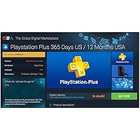 12 Month PlayStation Plus Membership Zone 3 - PS3/ PS4/ PS Vita [Digital Code]