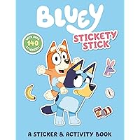Bluey: Stickety Stick: A Sticker & Activity Book: with over 140 stickers Bluey: Stickety Stick: A Sticker & Activity Book: with over 140 stickers Paperback