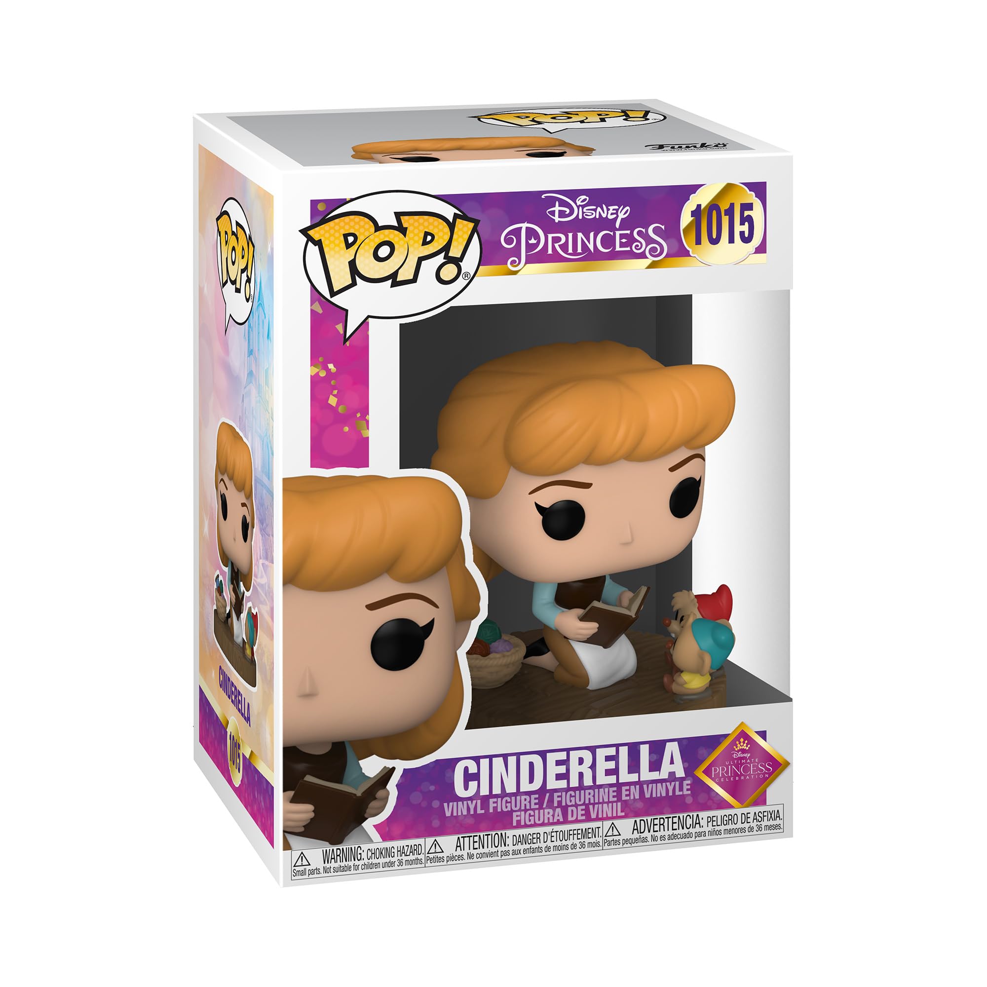 Funko POP Pop! Disney: Ultimate Princess - Cinderella, Multicolor