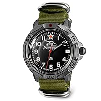 Vostok | Komandirskie Tank Commander Russian Military Mechanical Wrist Watch | 306 Series | Fashion | Business | Casual Men's Watches