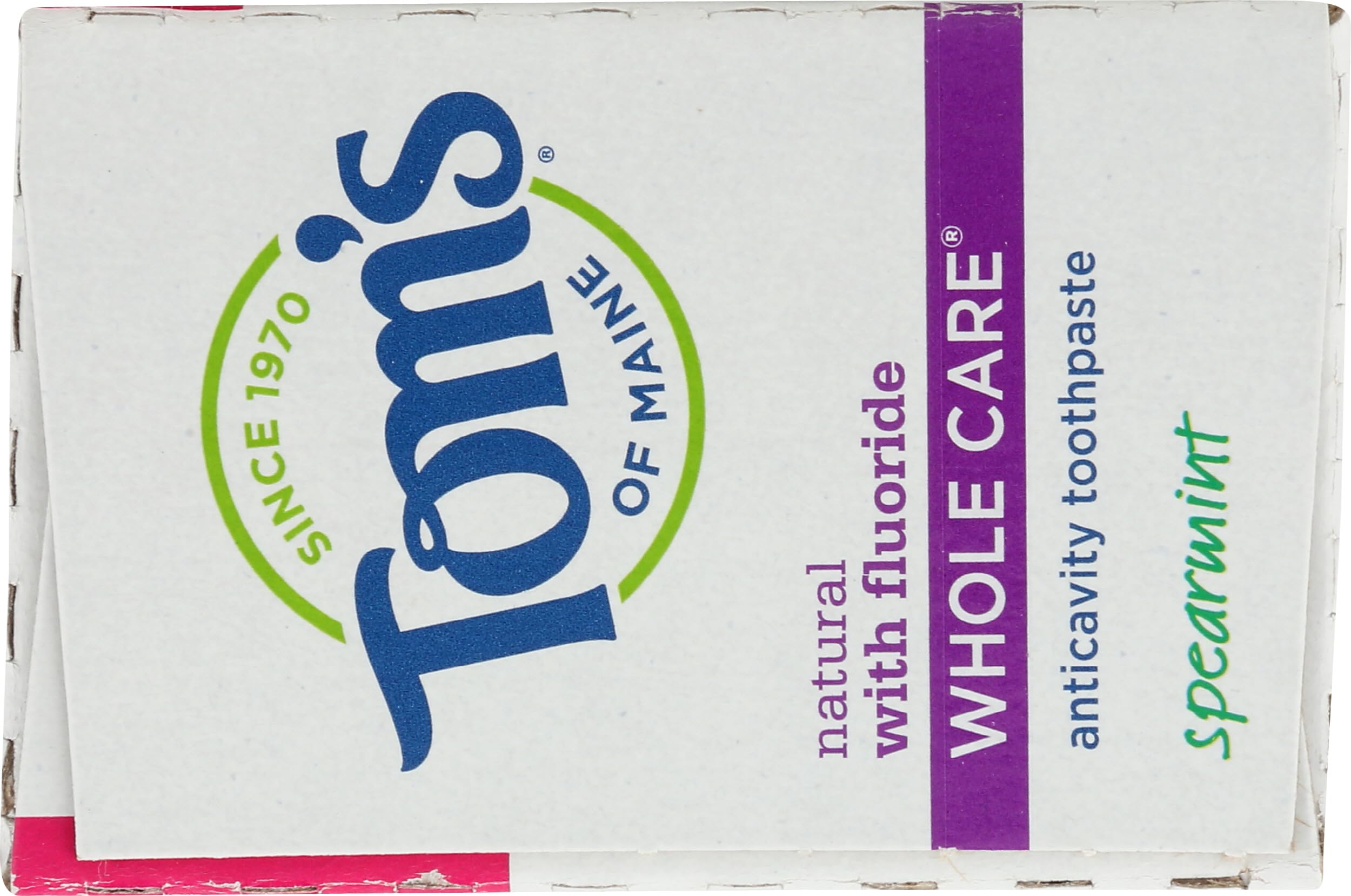 TOMS OF MAINE Spearmint Whole Care Toothpaste, 4 OZ