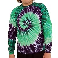 Rockin' Cactus Men's Longsleeve Tie Dye Shirt