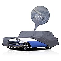 Supreme Car Cover for Chevrolet Nomad 1955-1957 Wagon 2-Door/All Weather Waterproof Semi Custom Fit Full Coverage Dust, Snow, Rain, Hail Protection Indoor/Outdoor