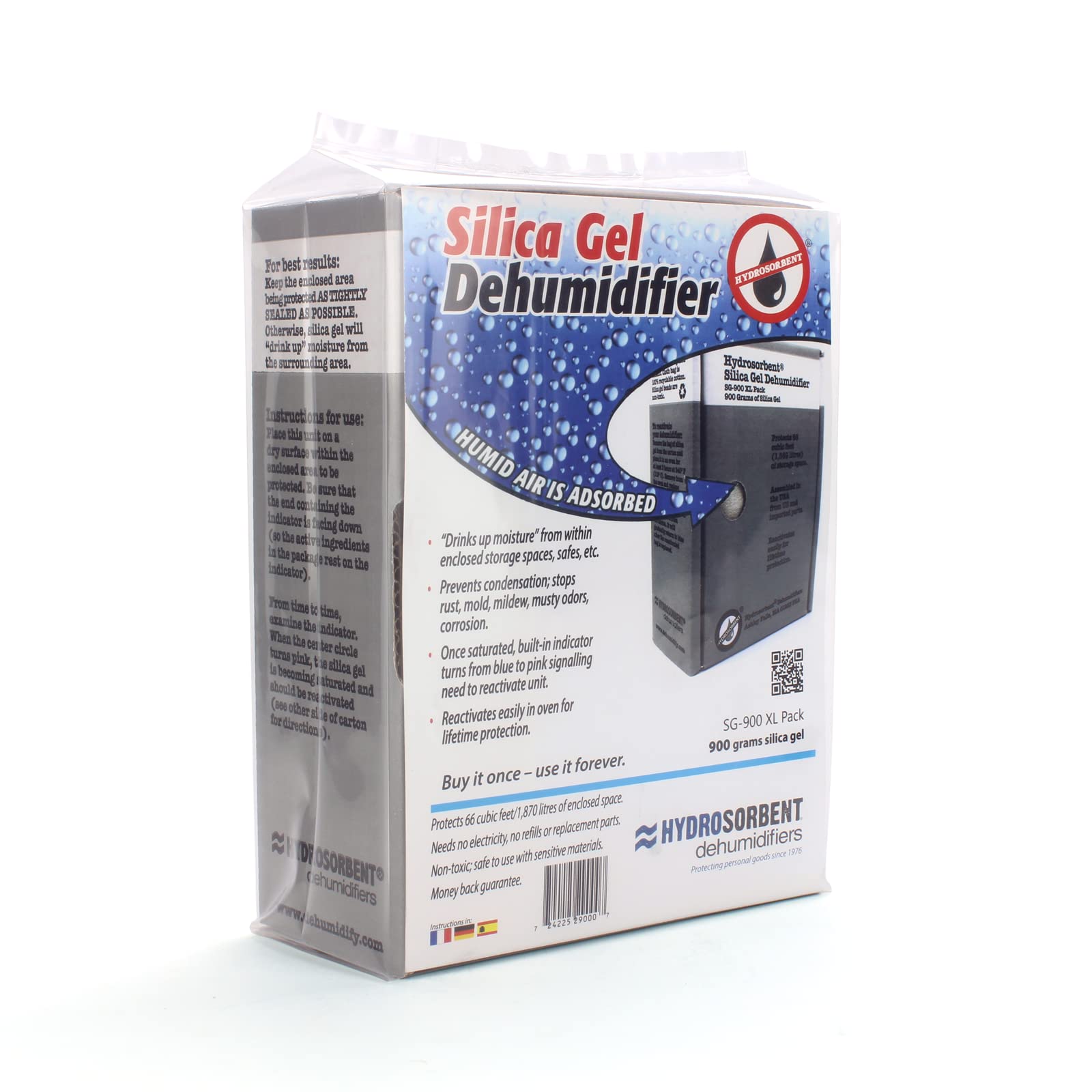 Hydrosorbent 900 Gram Silica Gel for 66 Cubic SG-900