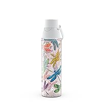 Tervis Dragonfly Mandala Made in USA Double Walled Insulated Tumbler Travel Cup Keeps Drinks Cold & Hot, 24oz Venture Lite Water Bottle, Classic