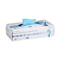 McKesson Confiderm 4.5C Nitrile Exam Gloves, Chemo Tested Medium, 14-656C - Box of 100