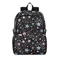 ALAZA Star Space Galaxy Constellation Packable Travel Camping Backpack Daypack