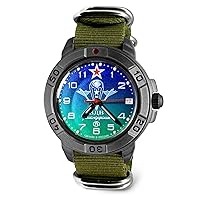 Vostok | Komandirskie VDV Russian Airborne Troops Russian Military Mechanical Watch | 818 Series |Fashion | Business | Casual Men's Watches